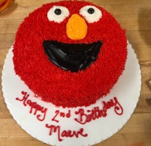 Elmo Cake